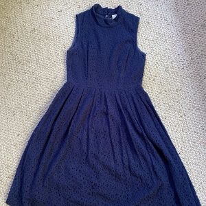 Hi There by Karen Walker navy lace dress